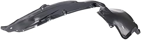 TRQ Front Left Inner Fender Liner Black Drivers Side