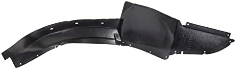 TRQ Front Left Inner Fender Liner Black Drivers Side