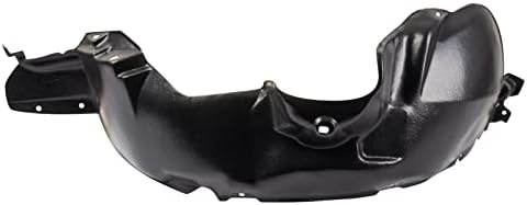TRQ Front Left Inner Fender Liner Black Drivers Side