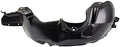 TRQ Front Left Inner Fender Liner Black Drivers Side