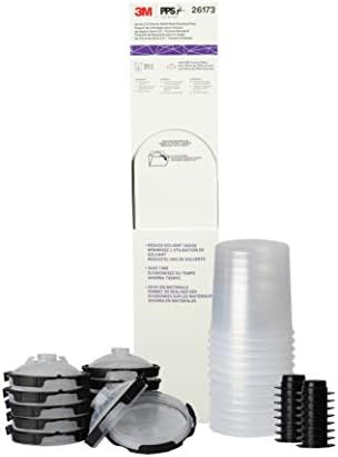 3M PPS 2.0 Paint Spray Gun System Refill Kit with Lids and Liners, 26173 by 3MAutomotive