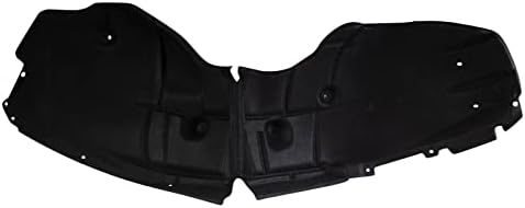 TRQ Front Left Inner Fender Liner Black Drivers Side