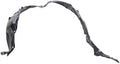 TRQ Front Left Inner Fender Liner Black Drivers Side