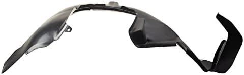 TRQ Front Left Inner Fender Liner Black Drivers Side