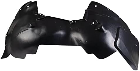 TRQ Front Left Inner Fender Liner Black Drivers Side