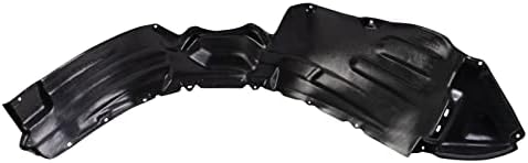 TRQ Front Left Inner Fender Liner Black Drivers Side