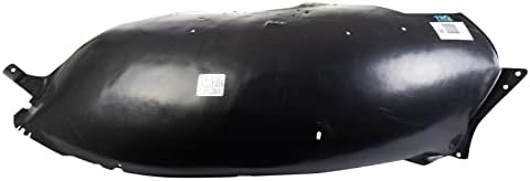 TRQ Front Right Inner Fender Liner Black Passenger Side