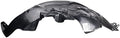 TRQ Front Left Inner Fender Liner Black Drivers Side