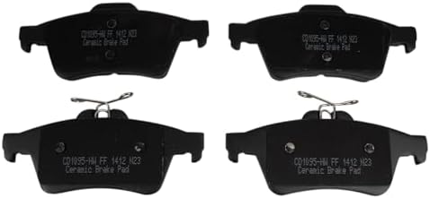 TRQ Posi Ceramic Brake Pad Kit Set