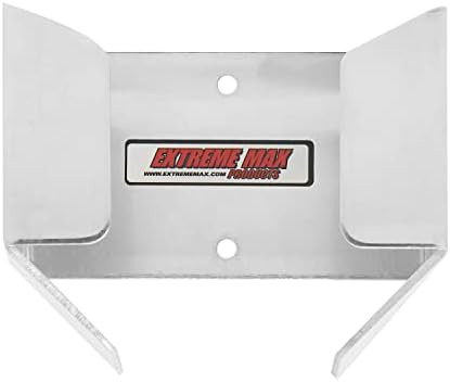 Extreme Max 5001.6199 Large Wall-Mount Aluminum Air Gauge Holder for Race Trailer, Garage, Shop, Enclosed Trailer, Toy Hauler by ExtremeMaxProducts