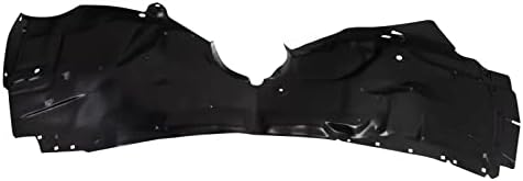 TRQ Front Left Inner Fender Liner Black Drivers Side