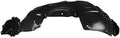 TRQ Front Right Inner Fender Liner Black Passenger Side