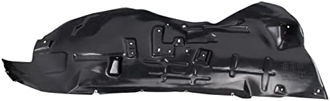 TRQ Front Left Inner Fender Liner Black Drivers Side