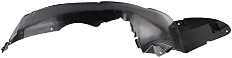 TRQ Front Left Inner Fender Liner Black Drivers Side