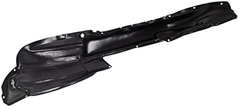 TRQ Front Left Inner Fender Liner Black Drivers Side