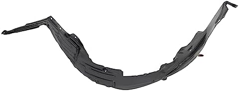TRQ Front Right Inner Fender Liner Passenger Side