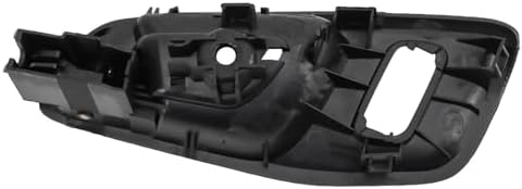 TRQ Front Right Interior Door Handle Black Passenger Side