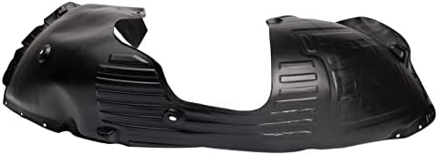 TRQ Left Inner Fender Liner Black Drivers Side