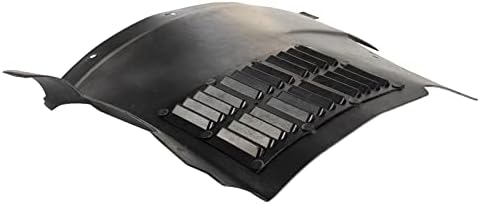 TRQ Front Right Forward Inner Fender Liner Black Passenger Side