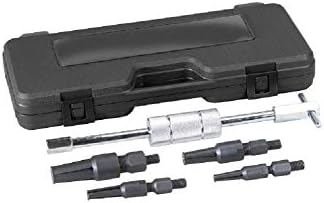 OTC 4581 Slide Hammer and Blind Hole Bearing Puller Set - Remove and Install Stubborn Drum Brake Hold-Down Springs on Cars, Light Trucks, SUVs, and Vans, Silver by OTCTools