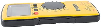 Digital Thin Multimeter, Auto Ranging 600V AC/DC, 10A, Yellow - Image 3