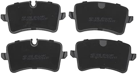 TRQ Rear Brake Pads Ceramic Hardware Wear Sensor