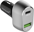 SABRENT 45W USB-C Car Charger for Laptops, 63W 2-Port PD & QC (CH-PDQC)