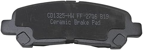 TRQ Rear Brake Pads Ceramic