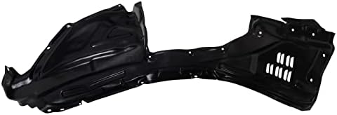 TRQ Front Left Inner Fender Liner Black Drivers Side