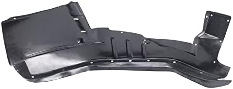 TRQ Front Left Inner Fender Liner Black Drivers Side