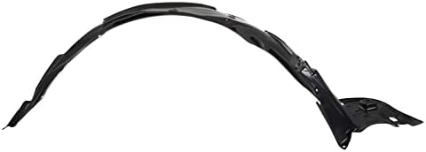 TRQ Front Left Inner Fender Liner Black Drivers Side
