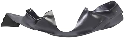 TRQ Front Right Inner Fender Liner Black Passenger Side