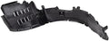 TRQ Front Right Inner Fender Liner Black Passenger Side