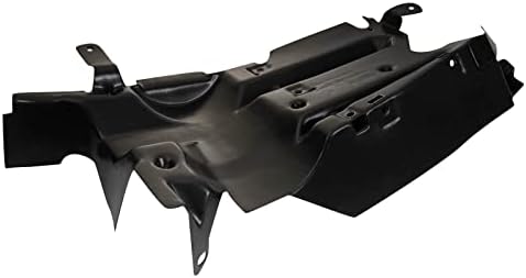 TRQ Front Right Inner Fender Liner Black Passenger Side
