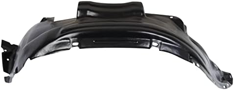 TRQ Front Left Inner Fender Liner Black Drivers Side