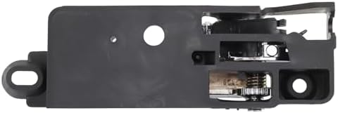 TRQ Metal Reinforced Rear Left Interior Door Handle Chrome PlasticSteel