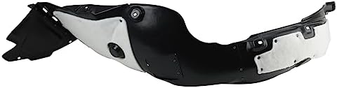 TRQ Front Left Inner Fender Liner Drivers Side