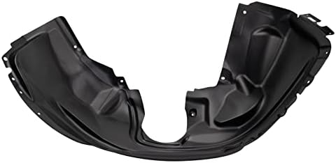 TRQ Front Left Inner Fender Liner Black Drivers Side