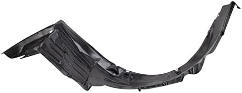 TRQ Front Left Inner Fender Liner Black Drivers Side