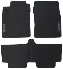 Genuine Toyota Accessories PT908-89090-20 Front and Rear All-Weather Floor Mat (Black), Set of 4