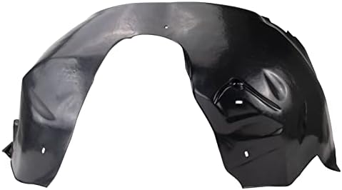 TRQ Front Left Inner Fender Liner Black Drivers Side