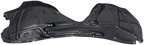 TRQ Front Right Inner Fender Liner Black Passenger Side