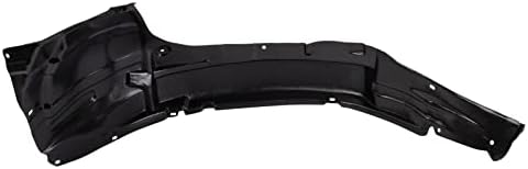 TRQ Front Right Inner Fender Liner Black Passenger Side
