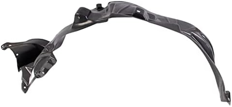TRQ Front Right Inner Fender Liner Black Passenger Side