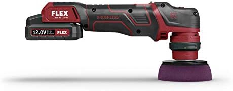 FLEX PXE 80 12.0-EC set USA 12V Cordless Multi-Polisher-Set, Includes Two 2.5Ah Batteries, One Charger & Soft Bag - Image 3