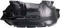 TRQ Front Left Inner Fender Liner Black Drivers Side