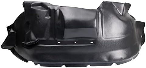 TRQ Front Left Inner Fender Liner Black Drivers Side