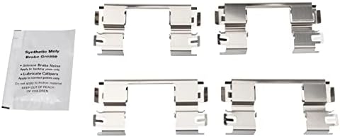 TRQ Front Ceramic Brake Pad Set
