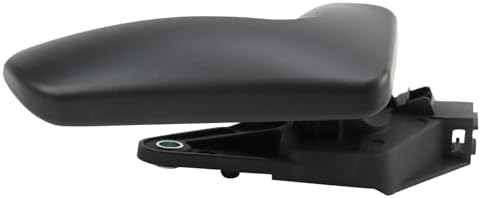 TRQ Front Right Interior Door Handle Black Passenger Side