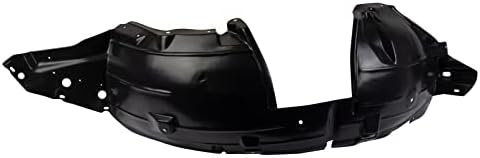 TRQ Front Left Inner Fender Liner Black Drivers Side